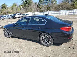 2019 BMW 5 Series 530i with VIN WBAJA5C57KWW09248, listed as a Copart auction lot 50516475 with 69,432 mi miles and Salvage Title. Bid and sale history available at DreamBid. Image 2.