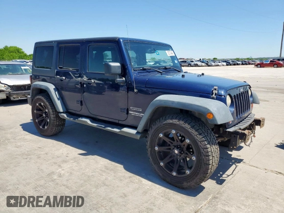 2013 Jeep Wrangler Unlimited Sport with VIN 1C4HJWDG2DL620654, listed as a Copart auction lot 52704645 with 133,932 mi miles and Clean title. Bid and sale history available at DreamBid. Image 4.
