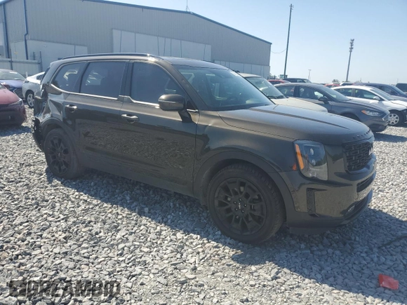 2022 Kia Telluride SX z VIN 5XYP5DHC6NG221853, wystawiony jako Copart lot #52912795 z przebiegiem 78 374 mil mil oraz Szkoda całkowita • Salvage title. Historia ofert i sprzedaży dostępna na DreamBid. Obrazek 4.