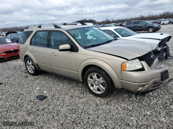 2007 Ford Freestyle Limited with VIN 1FMDK03117GA29875, listed as a Copart auction lot 81833514 with 186,012 mi miles and Salvage Title. Bid and sale history available at carsss.com. Image 4.