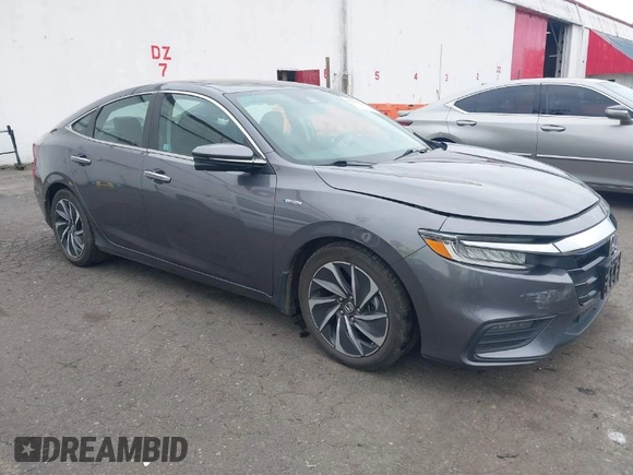 2019 Honda Insight Touring with VIN 19XZE4F90KE020510, listed as a IAAI auction lot 41838187 with 88,649 mi miles and . Bid and sale history available at DreamBid. Image 1.