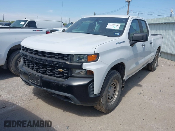 2020 Chevrolet Silverado 1500 Work Truck with VIN 1GCRYAEF9LZ178802, listed as a IAAI auction lot 42223546 with 59,038 mi miles and . Bid and sale history available at DreamBid. Image 17.