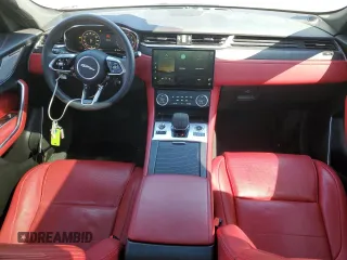 2024 Jaguar F-Pace R-Dynamic S z VIN SADCT2FU0RA726107, wystawiony jako Copart lot #51756455 z przebiegiem 40 888 mil mil oraz Szkoda całkowita • Salvage title. Historia ofert i sprzedaży dostępna na DreamBid. Obrazek 8.