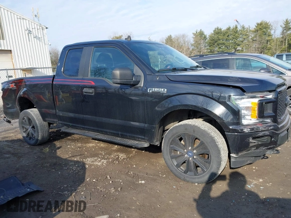 2020 Ford F-150 XL with VIN 1FTEX1EPXLFB60174, listed as a IAAI auction lot 41785994 with 59,496 mi miles. Bid and sale history available at carsss.com. Image 13.