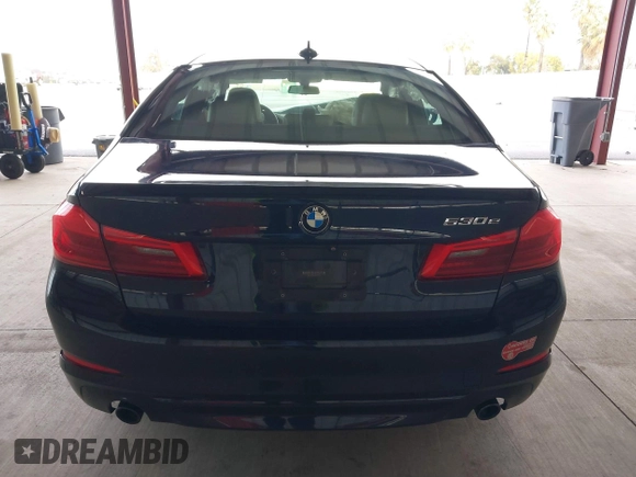 2019 BMW 5 Series 530e with VIN WBAJA9C50KB254535, listed as a IAAI auction lot 41094049 with 57,874 mi miles and . Bid and sale history available at DreamBid. Image 16.