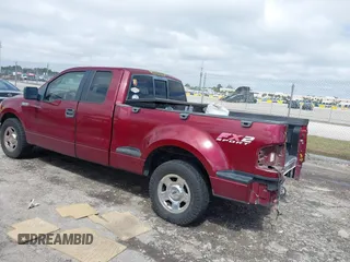 2005 Ford F-150 XLT with VIN 1FTPX02575KD61062, listed as a IAAI auction lot 41652446 with 1 mi miles. Bid and sale history available at carsss.com. Image 3.