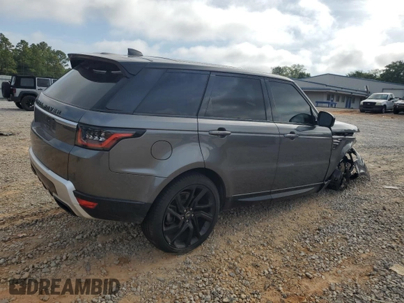 2018 Land Rover Range Rover Sport HSE with VIN SALWR2RV8JA187597, listed as a Copart auction lot 57568265 with 88,513 mi miles and Salvage title. Bid and sale history available at DreamBid. Image 3.