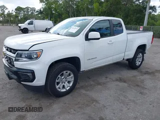 2022 Chevrolet Colorado 2WD LT with VIN 1GCHSCEA0N1268192, listed as a IAAI auction lot 42122510 with 36,956 mi miles. Bid and sale history available at carsss.com. Image 18.