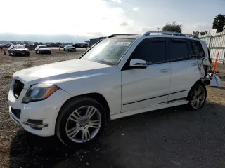 2014 Mercedes-Benz GLK 350 with VIN WDCGG5HB6EG223021, listed as a Copart auction lot 76013244 with 172,583 mi miles and Salvage Title. Bid and sale history available at DreamBid. Image 1.