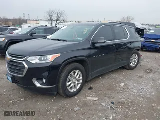 2021 Chevrolet Traverse LT Cloth with VIN 1GNERGKW0MJ252800, listed as a IAAI auction lot 41552699 with 39,413 mi miles. Bid and sale history available at carsss.com. Image 16.