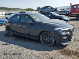 2020 BMW 2 Series M235i xDrive with VIN WBA13AL02L7F99945, listed as a Copart auction lot 70134044 with 0 mi miles and Clean Title. Bid and sale history available at carsss.com. Image 4.