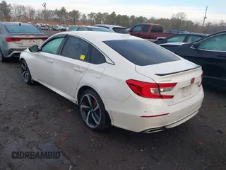 2019 Honda Accord Sedan Sport 1.5T with VIN 1HGCV1F32KA016804, listed as a IAAI auction lot 41743202 with 80,573 mi miles. Bid and sale history available at carsss.com. Image 3.