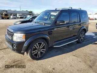 2016 Land Rover LR4 HSE Lux with VIN SALAK2V64GA828945, listed as a Copart auction lot 84740554 with 108,135 mi miles and Salvage title. Bid and sale history available at DreamBid. Image 1.