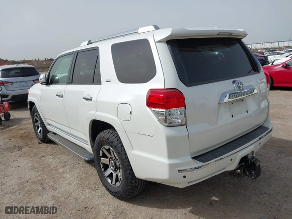 2010 Toyota 4Runner SR5 with VIN JTEZU5JR8A5010331, listed as a IAAI auction lot 41749528 with 224,339 mi miles. Bid and sale history available at carsss.com. Image 3.