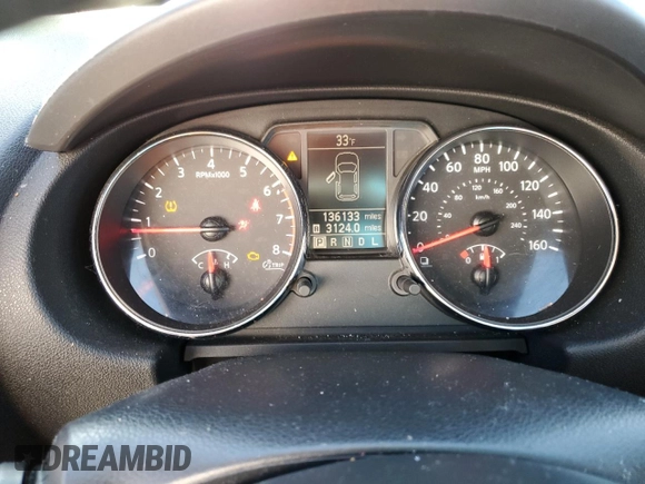 2012 Nissan Rogue S with VIN JN8AS5MVXCW716959, listed as a Copart auction lot 46670865 with 136,133 mi miles and Salvage Title. Bid and sale history available at DreamBid. Image 9.