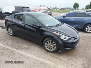 2016 Hyundai Elantra SE z VIN 5NPDH4AE3GH748704, wystawiony jako IAAI lot #42416964 z przebiegiem 81 845 mil mil oraz . Historia ofert i sprzedaży dostępna na DreamBid. Obrazek 1.