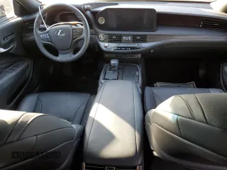 2021 Lexus LS with VIN JTHD51FF1M5014484, listed as a Copart auction lot 43001885 with 37,007 mi miles and Salvage Title. Bid and sale history available at carsss.com. Image 8.