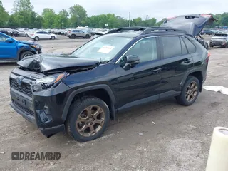 2023 Toyota RAV4 Hybrid XLE with VIN 2T3UWRFV7PW163872, listed as a IAAI auction lot 42383531 with 46,482 mi miles and . Bid and sale history available at DreamBid. Image 2.
