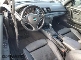 2011 BMW 1 Series 128i with VIN WBAUN1C53BVH83384, listed as a Copart auction lot 48741865 with 109,350 mi miles and Salvage Title. Bid and sale history available at carsss.com. Image 8.