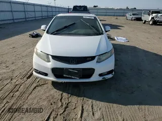 2012 Honda Civic Si with VIN 2HGFG4A58CH701393, listed as a Copart auction lot 60273605 with Not provided miles and Salvage title. Bid and sale history available at DreamBid. Image 13.
