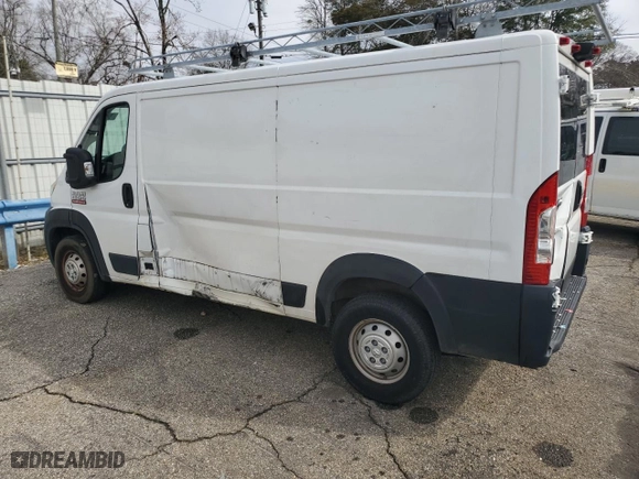 2019 Ram ProMaster Cargo Van with VIN 3C6TRVAG7KE544315, listed as a Copart auction lot 79441584 with 97,087 mi miles and Salvage Title. Bid and sale history available at carsss.com. Image 2.