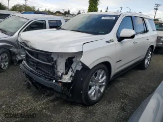 2024 Chevrolet Tahoe High Country with VIN 1GNSKTKT9RR371282, listed as a Copart auction lot 51333955 with 970 mi miles and Salvage Title. Bid and sale history available at carsss.com. Image 1.
