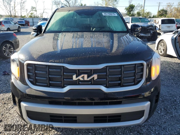 2025 Kia Telluride S with VIN 5XYP64GC4SG598370, listed as a Copart auction lot 46740015 with 513 mi miles and Salvage Title. Bid and sale history available at DreamBid. Image 5.