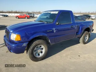2003 Ford Ranger XL with VIN 1FTYR10U63PB29146, listed as a Copart auction lot 43073845 with 272,396 mi miles and Salvage Title. Bid and sale history available at carsss.com. Image 1.