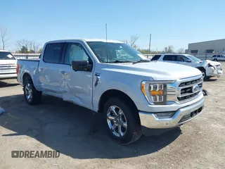 2021 Ford F-150 XL with VIN 1FTFW1E86MKE92315, listed as a IAAI auction lot 41855137 with 64,146 mi miles. Bid and sale history available at carsss.com. Image 1.