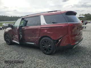 2024 Kia Carnival SX with VIN KNDNE5H37R6305573, listed as a Copart auction lot 70764084 with 23,492 mi miles and Salvage Title. Bid and sale history available at carsss.com. Image 2.