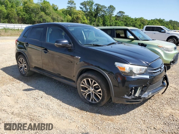 2018 Mitsubishi Outlander SE with VIN JA4AP3AW4JU000544, listed as a Copart auction lot 53623385 with 155,075 mi miles and Salvage title. Bid and sale history available at DreamBid. Image 4.