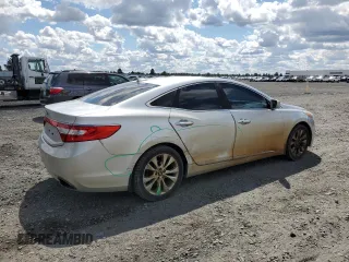 2013 Hyundai Azera z VIN KMHFG4JG7DA218926, wystawiony jako Copart lot #57419495 z przebiegiem 90 968 mil mil oraz Szkoda całkowita • Salvage title. Historia ofert i sprzedaży dostępna na DreamBid. Obrazek 3.