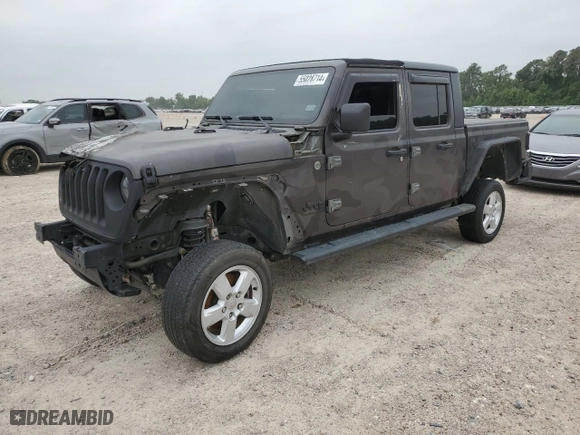 2021 Jeep Gladiator Texas Trail with VIN 1C6JJTAM7ML546309, listed as a Copart auction lot 67405254 with 0 mi miles and Salvage Title. Bid and sale history available at carsss.com. Image 1.