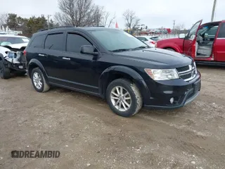 2015 Dodge Journey SXT with VIN 3C4PDCBG1FT742241, listed as a IAAI auction lot 41751280 with 163,564 mi miles. Bid and sale history available at carsss.com. Image 1.