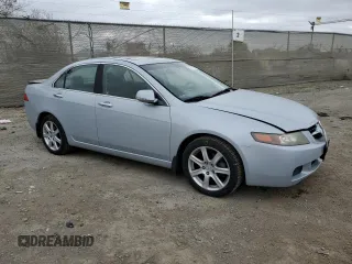 2005 Acura TSX with VIN JH4CL95835C031304, listed as a Copart auction lot 50831355 with 236,203 mi miles and Salvage title. Bid and sale history available at DreamBid. Image 4.