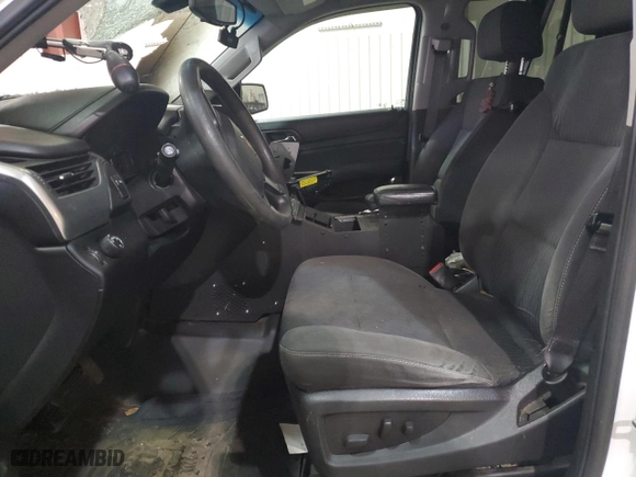 2017 Chevrolet Tahoe Commercial with VIN 1GNLCDECXHR150484, listed as a Copart auction lot 43262125 with 0 mi miles and Salvage Title. Bid and sale history available at carsss.com. Image 7.
