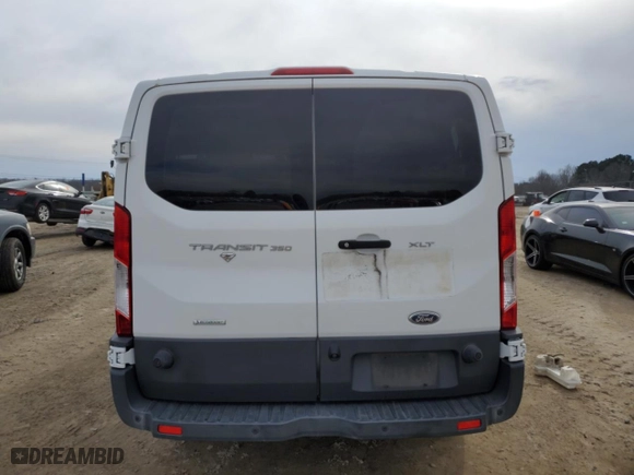 2018 Ford Transit Passenger Wagon XL with VIN 1FBZX2YG3JKA80906, listed as a Copart auction lot 88445225 with 0 mi miles and Salvage Title. Bid and sale history available at carsss.com. Image 6.