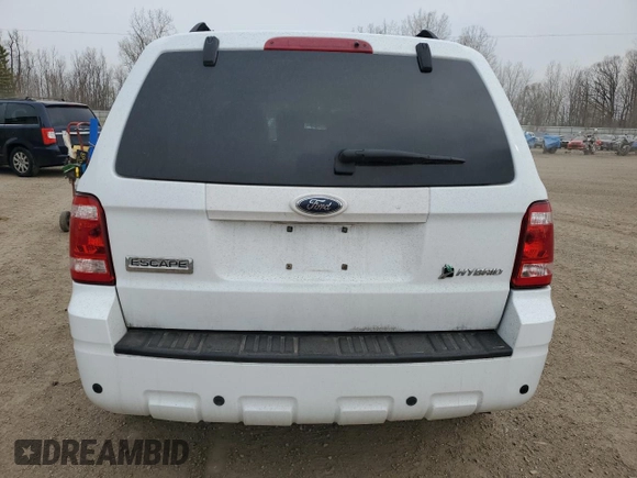 2008 Ford Escape Hybrid with VIN 1FMCU59HX8KD98823, listed as a Copart auction lot 53075295 with Not provided miles and Clean title. Bid and sale history available at DreamBid. Image 6.