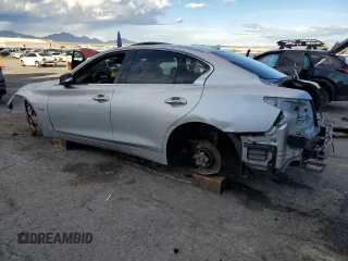 2019 Infiniti Q50 RED SPORT 400 with VIN JN1FV7AP0KM760167, listed as a Copart auction lot 45568675 with 0 mi miles and Salvage Title. Bid and sale history available at carsss.com. Image 2.
