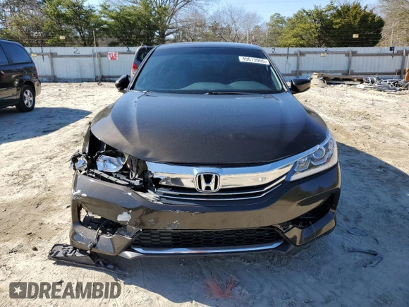 2016 Honda Accord Sport with VIN 1HGCR2F59GA108480, listed as a Copart auction lot 49613955 with 131,612 mi miles and Salvage Title. Bid and sale history available at DreamBid. Image 5.