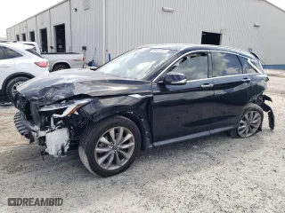 2020 Infiniti QX50 ESSENTIAL with VIN 3PCAJ5M39LF116998, listed as a Copart auction lot 49631465 with 53,028 mi miles and Non Repairable. Bid and sale history available at carsss.com. Image 1.