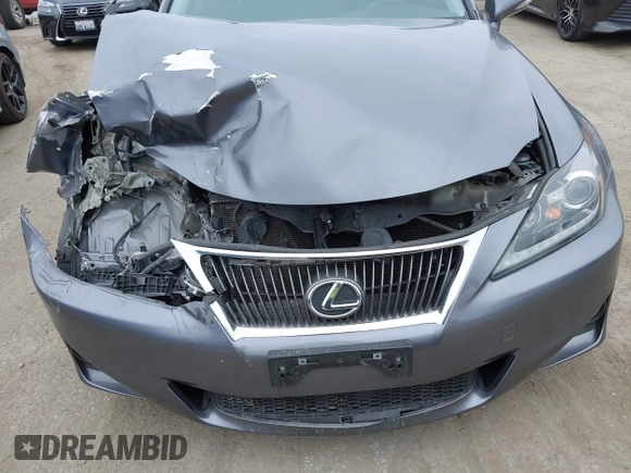 2013 Lexus IS 250 with VIN JTHBF5C23D5187730, listed as a IAAI auction lot 42044838 with 80,315 mi miles and . Bid and sale history available at DreamBid. Image 6.
