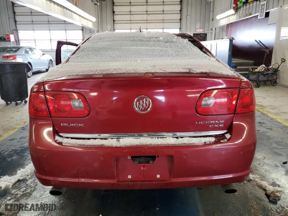 2008 Buick Lucerne CXS with VIN 1G4HE57Y08U169397, listed as a Copart auction lot 87736925 with 202,941 mi miles and Salvage Title. Bid and sale history available at carsss.com. Image 6.