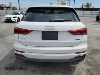2022 Audi Q3 S line Premium Plus with VIN WA1EECF35N1084418, listed as a Copart auction lot 52442845 with 23,701 mi miles and Salvage Title. Bid and sale history available at carsss.com. Image 6.