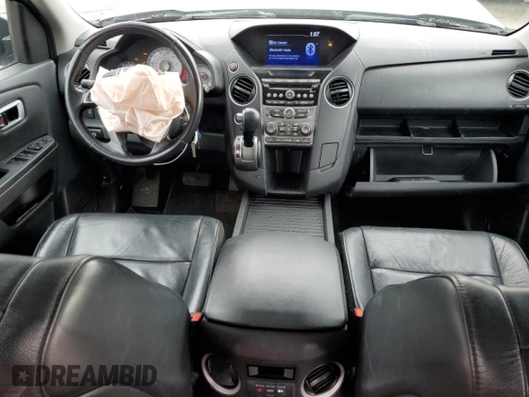 2014 Honda Pilot EX-L with VIN 5FNYF4H57EB041310, listed as a Copart auction lot 49483535 with 163,419 mi miles and Salvage Title. Bid and sale history available at carsss.com. Image 8.
