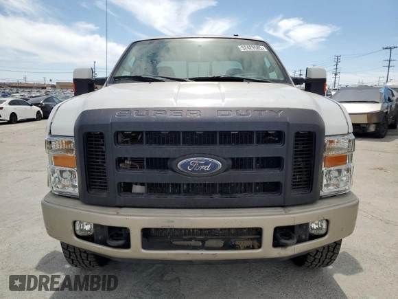 2008 Ford Super Duty F-250 SRW XL with VIN 1FTSW21R98ED61600, listed as a Copart auction lot 52429585 with 275,302 mi miles and Clean Title. Bid and sale history available at carsss.com. Image 5.