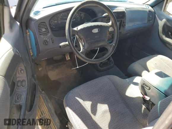 1998 Ford Ranger XL with VIN 1FTYR14X5WPB30510, listed as a Copart auction lot 45645355 with 234,252 mi miles and Salvage title. Bid and sale history available at DreamBid. Image 8.