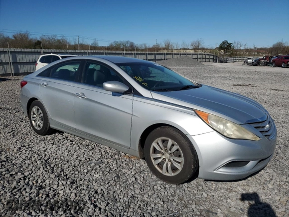 2011 Hyundai Sonata GLS with VIN 5NPEB4AC5BH047708, listed as a Copart auction lot 49452465 with 207,314 mi miles and Salvage Title. Bid and sale history available at carsss.com. Image 4.