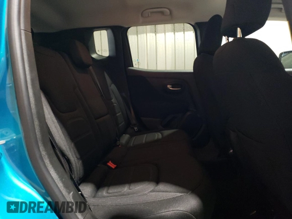 2021 Jeep Renegade Latitude with VIN ZACNJDB1XMPN33454, listed as a Copart auction lot 52956695 with 9,539 mi miles and Salvage Title. Bid and sale history available at carsss.com. Image 11.