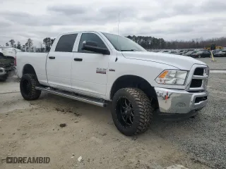 2018 Ram 2500 Tradesman with VIN 3C6UR5CJ3JG148172, listed as a Copart auction lot 46089165 with 53,957 mi miles and Salvage Title. Bid and sale history available at carsss.com. Image 4.